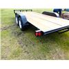 Image 2 : APPROX. 18' TANDEM AXLE FLAT DECK TRAILER