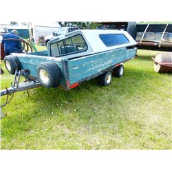 APPROX. 12' TANDEM AXLE TRAILER & CONTENTS