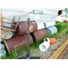 Image 1 : 4 STEEL BARRELS, PLASTIC PAILS, CHAIRS, ETC