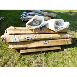 2 PALLETS WITH PORTABLE CAR PORT SHELTERS