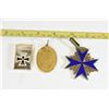 Image 2 : Blue Max Medal, Silver Bar with Enamel