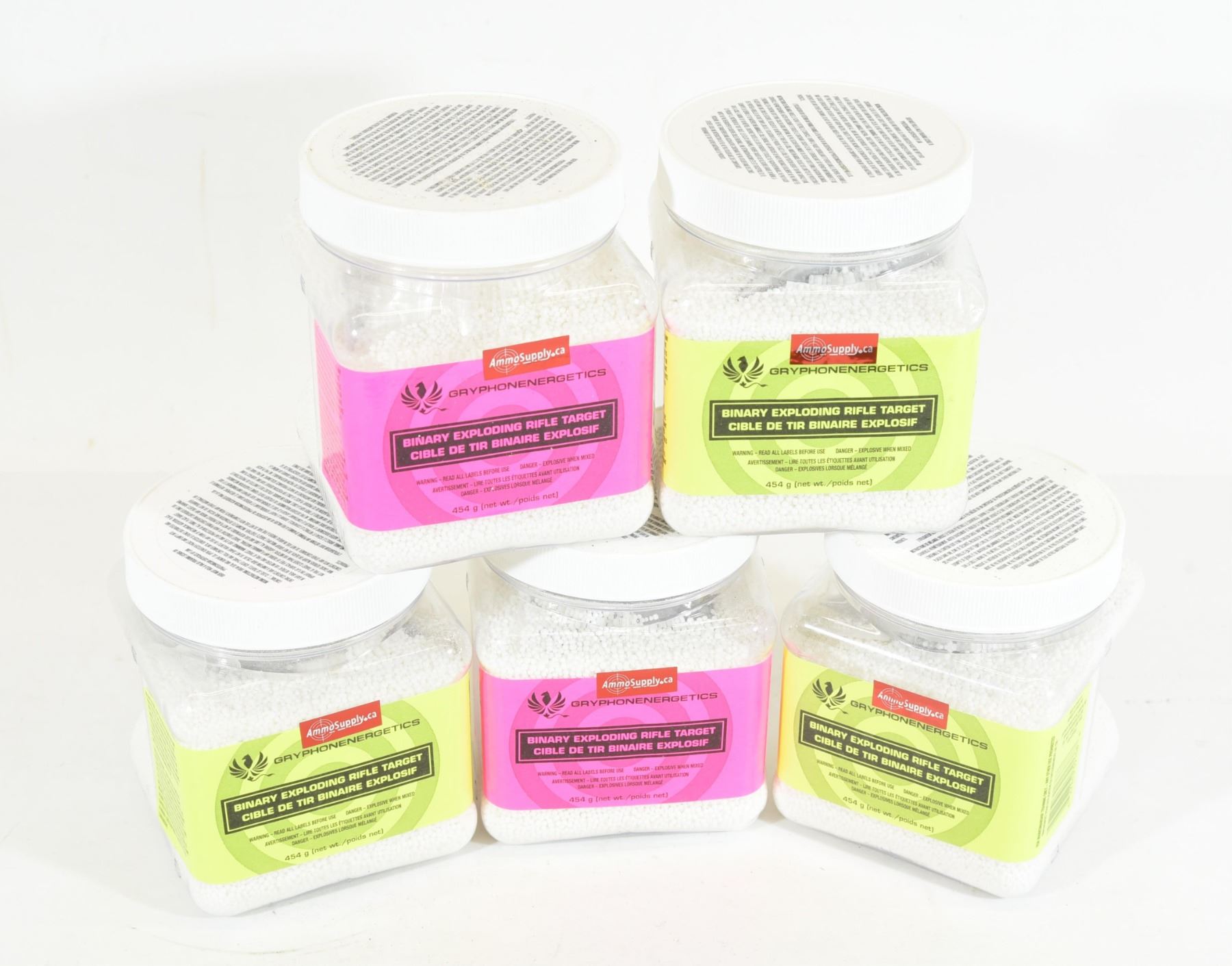 Binary Exploding Rifle Target