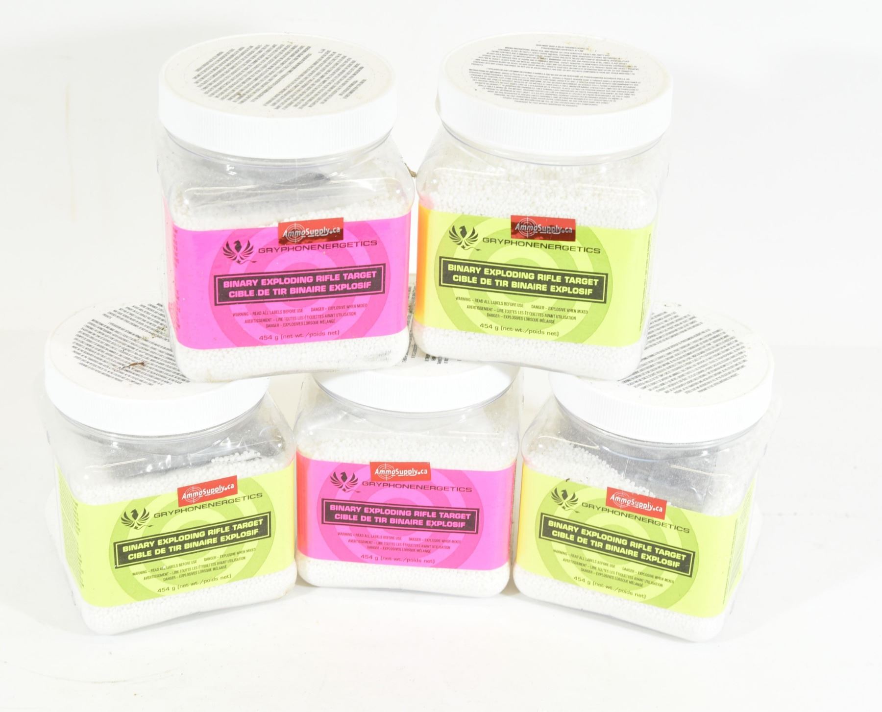 Binary Exploding Rifle Target