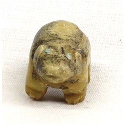 Vintage Native American Zuni Carved Stone Bear