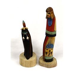 2 Native American Hopi Kachinas