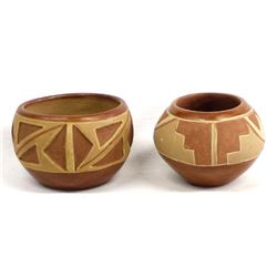 2 Native American San Juan Pottery Bowls