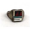 Image 1 : Vintage Native American Zuni Sterling Inlay Ring