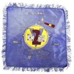 Silk 1945 U.S. Army Pillow Cover