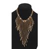 Image 1 : Unusual and Striking Bead Collar with Fringe