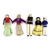 Image 1 : 5 Vintage Native American Navajo Dolls