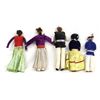 Image 2 : 5 Vintage Native American Navajo Dolls