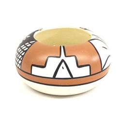 Hand Painted Ceramic Pottery Bowl by Garret