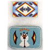 Image 3 : 3 Native American Beaded Belt Buckles