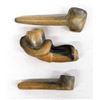 Image 3 : 4 Native American Pottery Pipes
