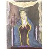 Image 1 : Vintage Blessed Virgin Mary Painting on Board