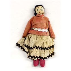 Vintage Native American Navajo Cloth Doll