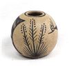 Image 1 : 1995 Taos Pottery Seed Jar by A. Varos