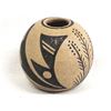 Image 4 : 1995 Taos Pottery Seed Jar by A. Varos