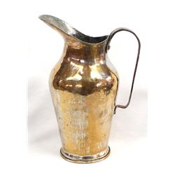 Large Hand Forged Metal Ewer
