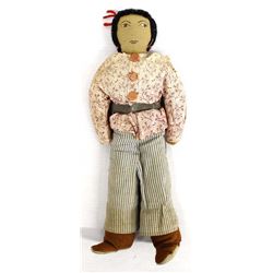 Vintage Native American Navajo Cloth Doll