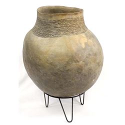 Historic Native American Papago Pottery Olla