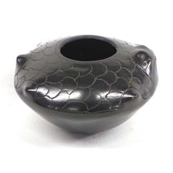 Mata Ortiz Turtle Effigy Pottery Bowl by Quezada