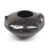 Image 1 : Mata Ortiz Turtle Effigy Pottery Bowl by Quezada