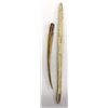 Image 1 : 2 Vintage Inuit Carved Bone Tools