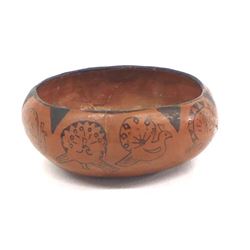 Historic Native American Maricopa Pottery Bowl