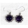 Image 1 : Sterling Silver Amethyst Earrings