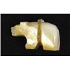 Image 3 : Zuni Carved Mother of Pearl Bear Fetish, F Kiyite