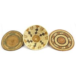 3 African Tribal Baskets