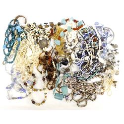 Large Assortment of Beaded Necklaces, Plus