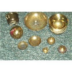 Box Lot Od Brass Smoking Items #940154