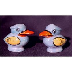 Early Noritake Luster Ducks Salt and Pepper #940176