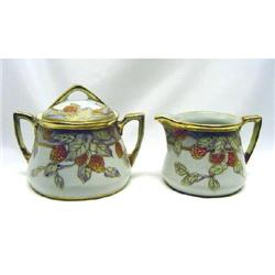 Nippon Berries Creamer & Sugar - Heavy Gold #940252