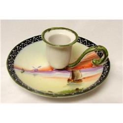 Nippon 4-1/4" Moriage Chamberstick or Candle #940254