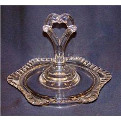 Depression Glass Center Handle Candy Dish #940300
