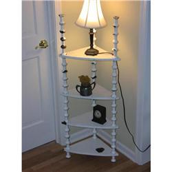Spool Art  4-tier corner shelf shelves stand #940319