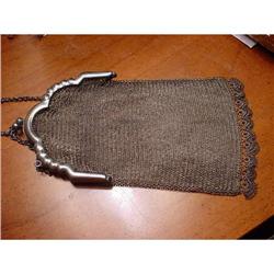 Purse, mesh metal purse #940337
