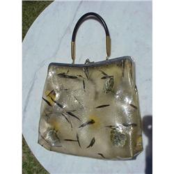 LADIES 40's Plastic  PURSE - BAG #940510