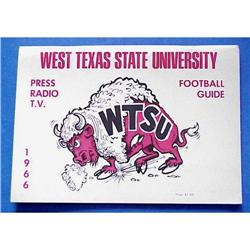 1966 Press Radio TV Footbal Guide #940548