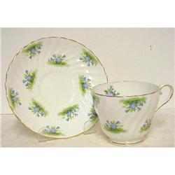  Aynsley Cup & Saucer FORGET-ME-NOT #940567