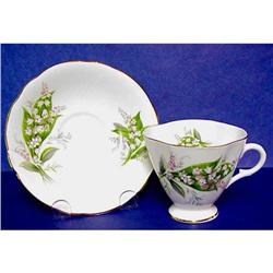 Tea Cup & Saucer Lily of the Valley #940575