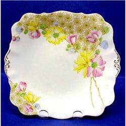 Royal Standard CAKE PLATE Hnd.Pntd. #940600