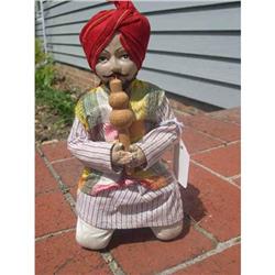 India Snake Charmer cloth doll #940671