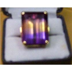 Vintage Ametrine and 14K Gold Ring #940735