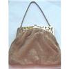 Image 1 : Vintage Whiting and Davis Gold Mesh Handbag #940738