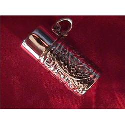 STERLING Silver NEEDLE CASE ART NOUVEAU #940780