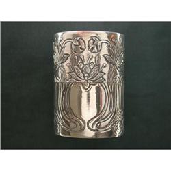 STERLING SILVER BOX THIMBLE THREAD SEW #940814